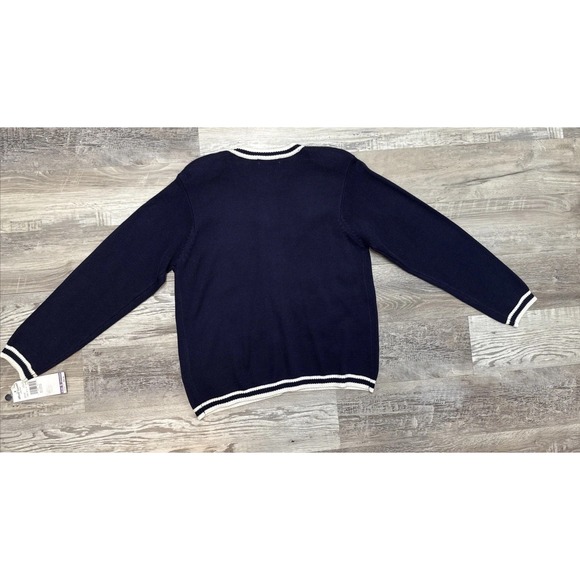 VTG Cottagecore Embroidered Sweater Grandmacore Knit Cardigan Sweater PS NWT - Picture 8 of 8